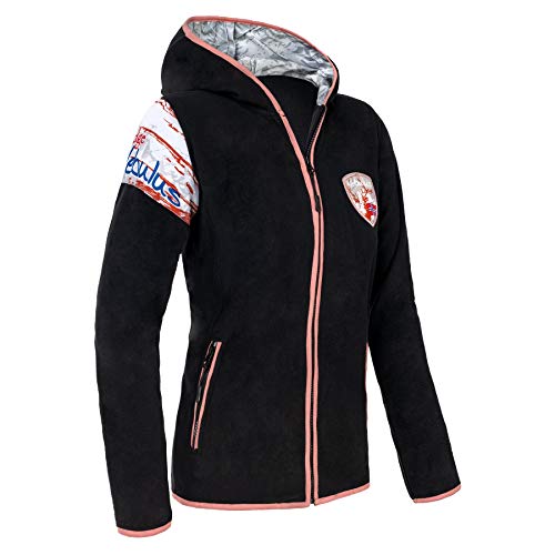 Nebulus Giacca in Pile Canyon Nero M