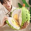 OUKEYI Creative Detachable Durian Plush Toy,11.8 in/30cm Fruit Durian Plush Toy, Decompression Durian Toy, Durian Plush Pillow,Cute Peeling Durian Plush Doll Gifts #1