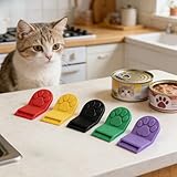 Manual Can Opener Set, Ergonomic Non-Slip Handheld Can Opener for Food Cans and Beverage Cans, Easy to Clean Kitchen Tool with Multiple Colors, 5 Piece Set