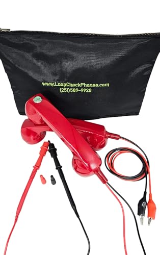 Loop Check® Phones Electrician Continuity Test Phone Set JE001-NR