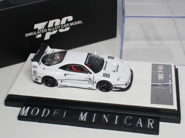 Amazon | 白！世界限定！TPC 1/64 フェラーリ Ferrari F40 LBWK