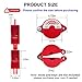 Gate Valve Lockout Device | 1 to 2-1/2 Inch Dia | 2 Pack | Hose Bib, Gas, Propane Tank, Water Spigot and Faucet Locks Outdoor | Red for Professional and Industrial Use