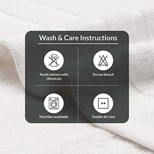 Premium White Bath Towels - 700 Gsm 100% Cotton 27X54 Inches Pack Of 2 Bathroom Towels – Ultra Soft And Highly Absorbent Hotel And Spa Quality Bath Towels For Bathroom By Infinitee Xclusvies #TOP4