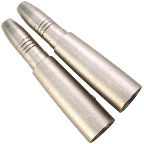 Adaptador XLR macho a jack hembra 6.35mm, pack 2 miniatura 2