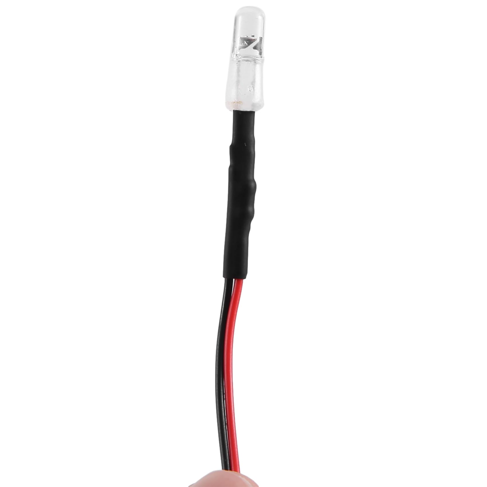 Kit De Luces LED Para RC – 2 Faros De 5mm Para Coches 1:10, Luz Roja Continua, Fácil Instalación, Accesorios Para Drift Y Turismos