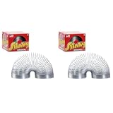 Just Play The Original Slinky Walking Spring Toy, 2.75-inch Diameter Metal Slinky, Fidget Toys (Pack...