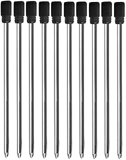 Pack of 20 Replacement D1 Black Ink Refills for Tech Tool Ballpoint Pen or Other Multifunctional Pens