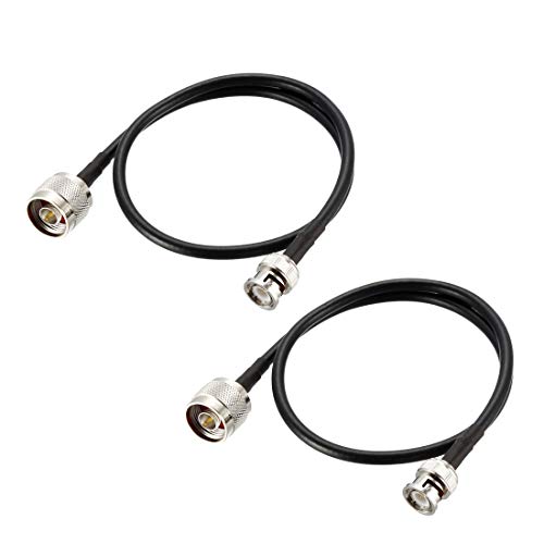 Câble coaxial N mâle BNC RG58 50cm adaptateur antenne pour talkie-walkie et radio