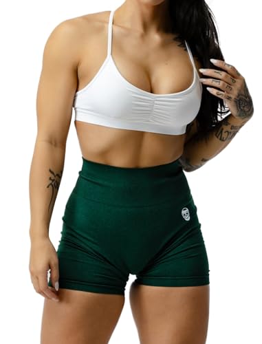 Image of Gymreapers Infinity Seamless Workout Shorts High Waist Biker Shorts for Women Athletic Gym Running Pilates Yoga Sport Short