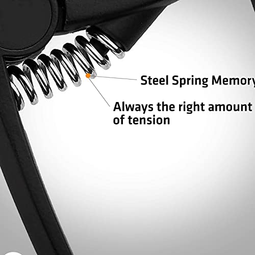 Guitar Capo Suitable For Universal, Acoustic And Classical Electric Guitars ,Guitar Accessories(Black) #TOP4