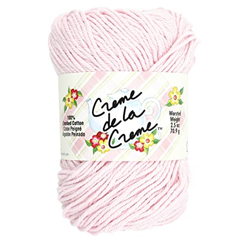 Coats: Yarn 100% Cotton Crochet Thread, Weight: 4, Pale Pink