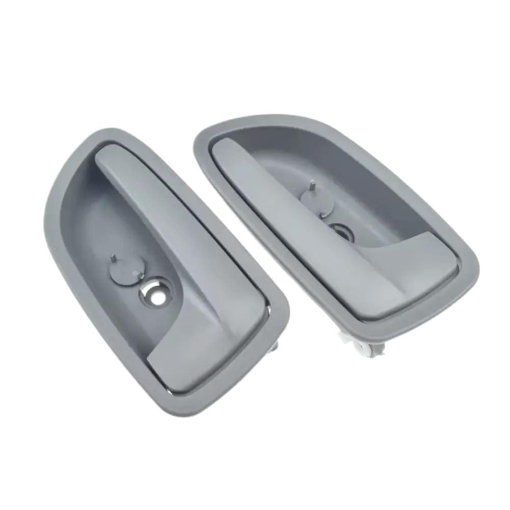 Sywchrf A Pair Inside Interior Inner Door Handle Gray 82610Fd000 82620Fd000 Compatible With Kia Rio 2003 2004 2005(A Pair)