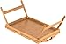 Home-It Bed Table Tray with Folding Legs - Bamboo Breakfast Tray with Handles for Bed, Sofa, Eating and Laptops, Snacking and Working