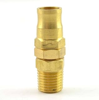 GULUANT Replacement 1/4 Inch Reusable Swivel Hose End Fitting for 1/4 Inch NPT Polyurethane Recoil Hose for Interstate Pneumatics HRPZ24-0
