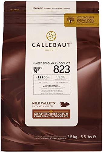 Callebaut Belgian Milk Chocolate 2.5kg