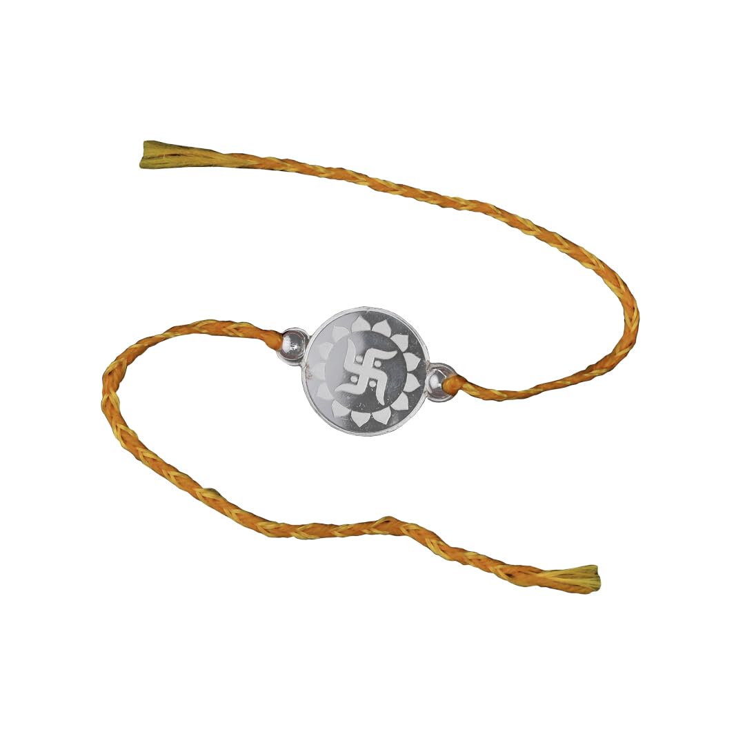 Bangalore Refinery 999 Purity Swastik Silver Rakhi 2 Grams for Brothers (B0CFXTB5WC) Amazon Price History, Amazon Price Tracker