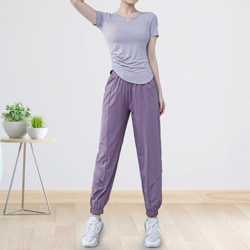 Ensemble deux pièces pour femme en polyester élasthanne respirant - 2