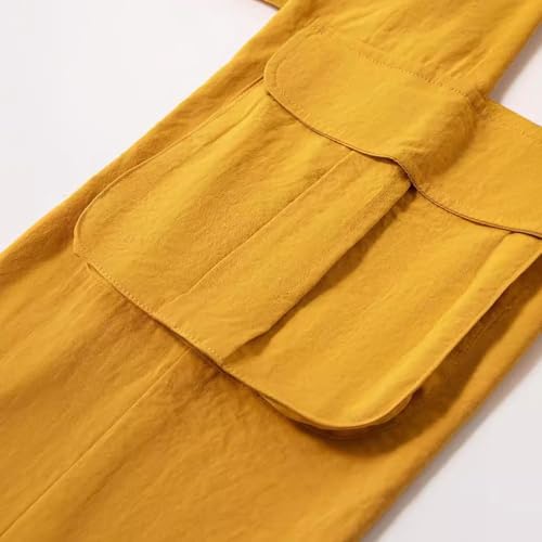 Boys Cargo Pants Elastic Waist Baggy Work Trousers with Multi Pockets Casual Trendy School Pants for Boys 7-14Y4