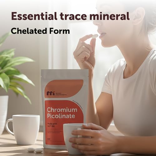 Chromium Picolinate with MCT Oil, 500 Softgels | 1,000 mcg Elemental Chromium Per Serving | Chelated Essential Trace Mineral Form | Non-GMO, cGMP Manufactured - Image 5