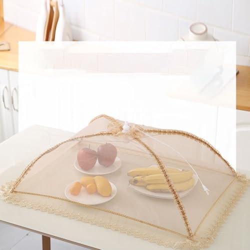 Malla plegable del diseño del paraguas para la cubierta de la comida para el entretenimiento al aire libre (3)