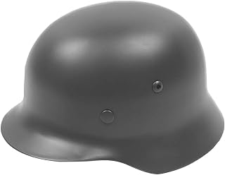 German WW2 World War 2 M35 Steel Helmet with Leather Lining for Paintball Airsoft