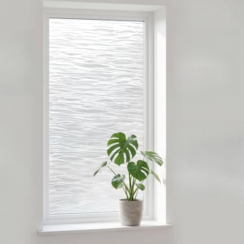 Película de privacidad para ventana hielo 11.8" x 39.4" miniatura 2