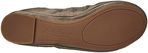 Lucky Brand Women's Emmie Ballet Flat, Pewter, 9.5 M US | Image 3