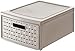 Rotho Country Schubladenbox 8,3l, Kunststoff (PP) BPA-frei, cappuccino, klein/8,3l (35,0 x 26,0 x 14,5 cm)
