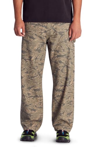 PacSun Men's Dylan Carpenter Baggy Jeans Dark Camo - Main Image