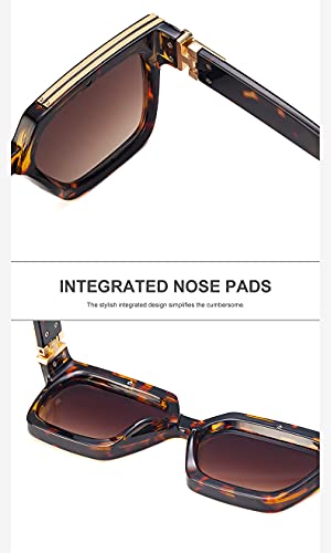 Small Frame Sunglasses for Men & Women | European & American Style, Compact Fit Unisex Eyewear for Everyday Use4