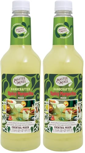Master of Mixes Spicy Margarita Drink Mix, Ready to Use, 1 Liter, 2 Pack image 4
