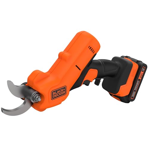 BLACK+DECKER 20V MAX* Cordless Pruner Electric Pruning Shears, Battery and Charger Included, 900 Cuts Per Charge, Electric Pruner, Tool Free Blade Change (BCPR320C1) - image 7