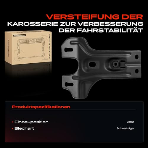 Frankberg Schlossträger Frontmaske Links Kompatibel mit Golf Van VII Variant BA5 1.6L 2.0L 2013-2017 Golf VII 5G1 BE1 BE2 BQ1 1.0L-2.0L Electric 2012-2021 Replace# 5G0805567