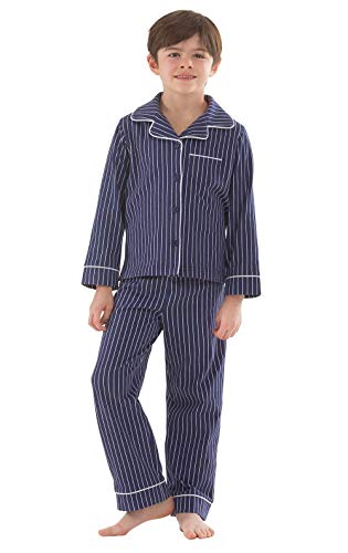 Pajamagram Pajamas For Kids - Boys Pajamas Size 10, Navy Stripe, 10 #TOP1