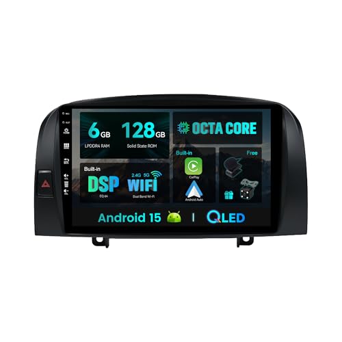 Autoradio Android 15 para viajar conectado en tu Hyundai Sonata NF