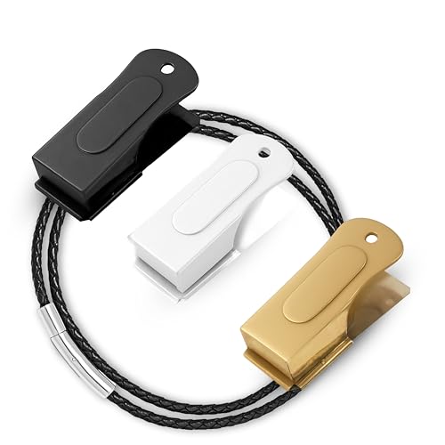 Devault Gear Metal Clickers for Dog Training – Dog Clicker for Training with Loud Crisp Sound for Behaviour Reward – Brass Style with Magnetic Clasp and Velvet Pouch – 3 Pack Pet Clicker