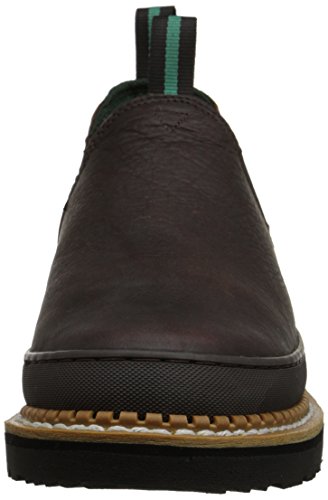 Georgia Giant Men’s Romeo Slip-On Work Shoe,Brown,12 W - Thumbnail 2
