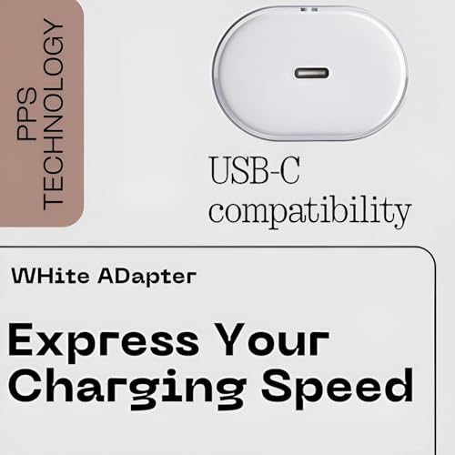 Image of Original 45W Type-C Fast Charger Adapter Compatible with Nothing Phone (1), (2), (2a), Phone (3a), Phone (3a) Pro & CMF Models