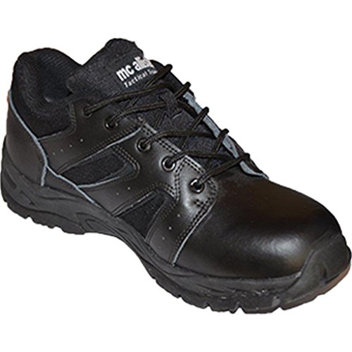 Mc Allister Superleichter Outdoor Schuh Tactical Trainers Arbeitsschuh Securityschuh Sport und Terrain-Schuh Schwarz Größe 38-46 (44)