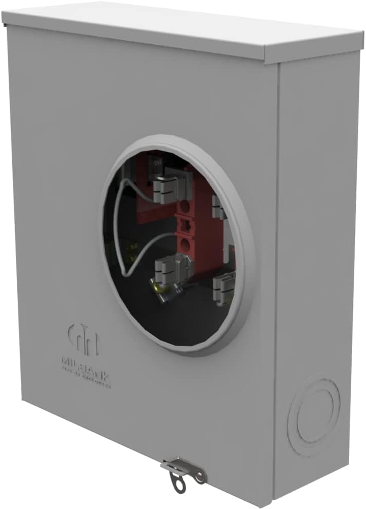 Milbank U1980-0 U1980-O 200 AMP RINGLESS Underground Meter CAN Socket