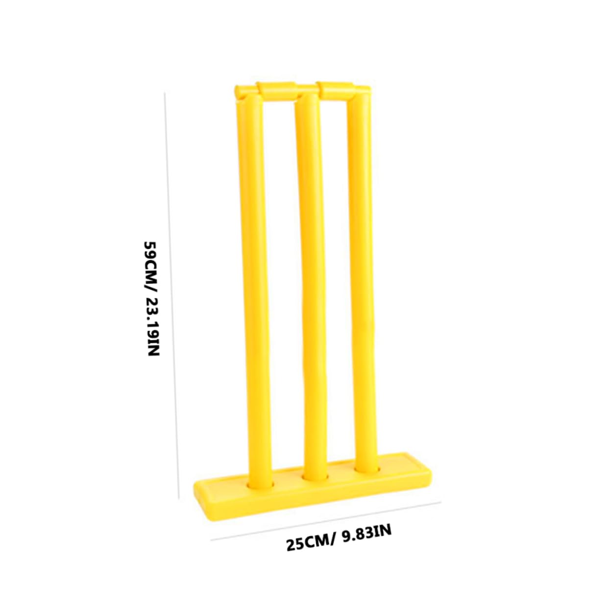 ifundom 1 Ensemble Jeu de Cricket Jouets Enfants Enfant en Bas âge Trousses souches de Cricket Sportif criquet Jeux de pelouse équipement de Cricket de Cricket Couleur Aléatoire