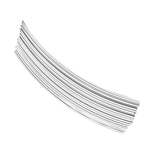 BESPORTBLE 20Pcs Metal Guitar Fret Wire for Fingerboard Replacement High Strength Material for Classical Guitars Durable Space Saving Guitar