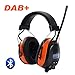 Produktbild Protear Bluetooth Gehörschutz mit DAB/DAB + FM Radio, wiederaufladbare elektrische Gehörschutzkapsel mit Freisprechfunktion, SNR 30dB