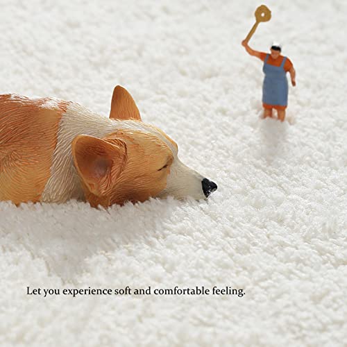 Ustide Cartoon Round Kids Rug 4Ft Animals Kids Carpet Soft Round Kids Bedroom Rug Non Slip Kids Living Room Rug Playroom Rug For Boys Girls #TOP2