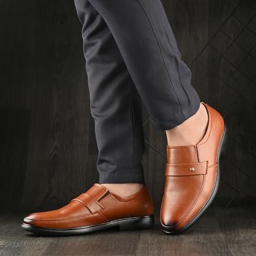 Image of Centrino Formal Shoe for Men | Soft Cushioned Insole for All-Day Comfort | Stylish & Elegant Design | Perfect for Office, Business Casual & Formal Attire 7671