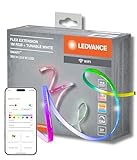 LEDVANCE Smart+ Striscia LED con tecnologia WiFi per interni, kit estensione da 1 metro, colore della luce variabile (2700-6500K), colori RGBW variabili, funziona con Alexa, Google, app SMART+