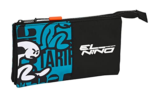 EL NIÑO Ocean - Portatodo Triple, Estuche Infantil,...