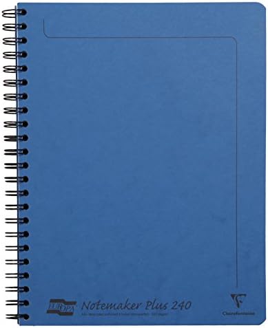 Europa A4 Wire Ruled Notemaker - Assorted Colour (Pack of 10)
