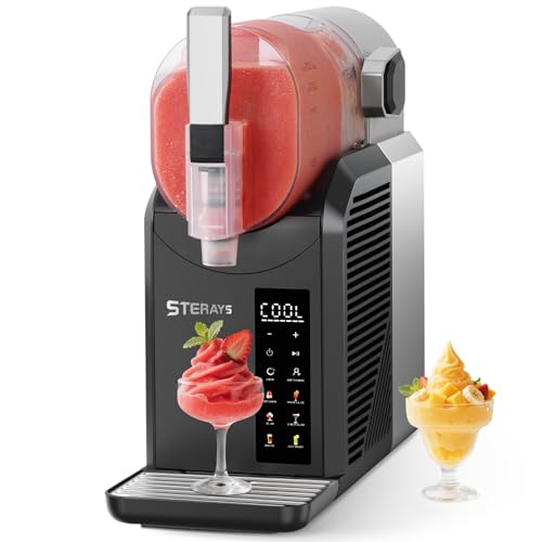 slushie machineslushy machine for home6 pre-set programs auto clean functionno ice needed commercial frozen drink machine for milkshakefrappemargaritacold drinkslush and more