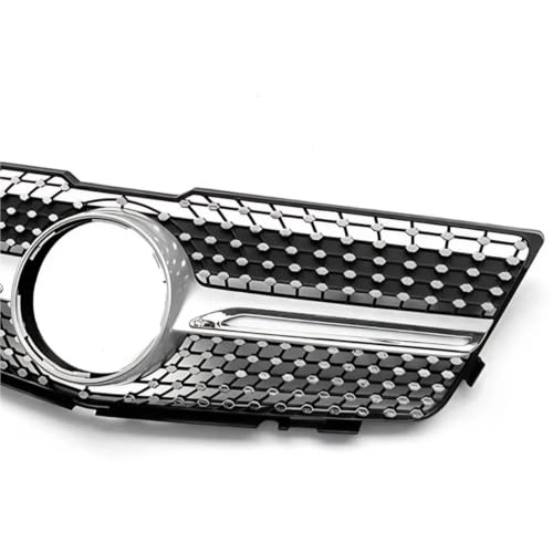 Grille calandre Benz GLK X204 2013-2015 maille ABS chrome noir